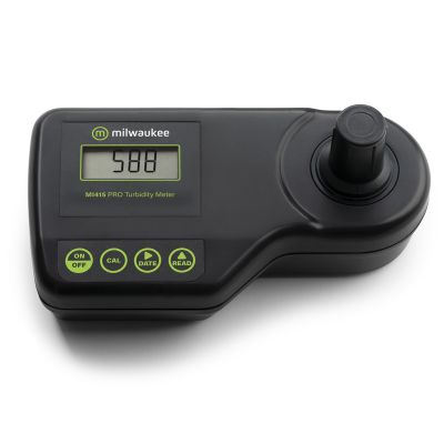 MI415 PRO portable turbidity meter, top view.
